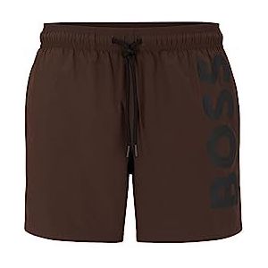 BOSS Octopus Swim_Short voor heren, Dark Brown205, S