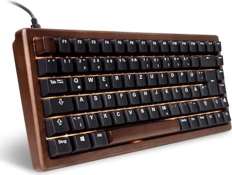 SKILLER SGK50 S3 Wood - Toetsenbord - Geel - PBT