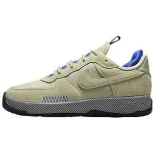 Nike Air Force 1 Wild Sneakers voor dames, Olive Aura Racer Blue Aquarius Blauw, 41 EU