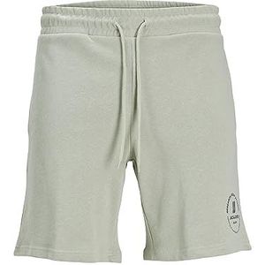 JACK & JONES Heren Jpstswift Sweat Shorts Sn AUT Sweatshorts, desert sage, M