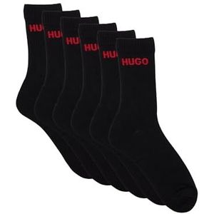 BOSS Korte sokken voor heren, zwart 1, 39-42 EU