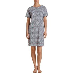 CALIDA Dames Spring Nights nachthemd, Blue Topaz, standaard, Blue Topaz, One size