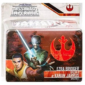 Asmodee Italië - Star Wars Imperiale Assalto : Ezra Bridger en Kanan Jarrus Pack Alleato Miniatuur Italiaanse uitbreiding, meerkleurig, 9049