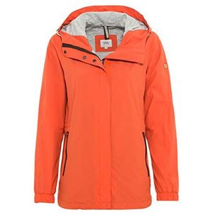 camel active Windbreaker voor dames van mat ultralicht technoweefsel, oranje, 42