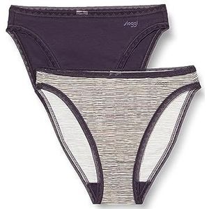 Sloggi Women's sloggi GO Tai C2P Briefs, MULTIPLE COLOURS 10, XS