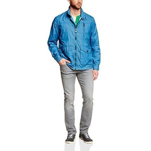 LERROS Herenjas met blouson, blauw (Deep Water)., XXL