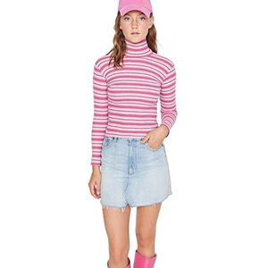 Trendyol Blouse - Roze - Getailleerde, Fuchsia, S