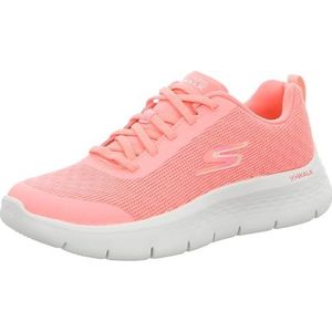 Skechers GO Walk Flex Viva voor dames, Hot Pink Textiel Trim, 42 EU