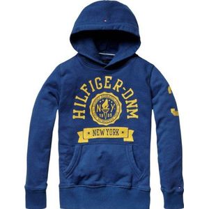 Tommy Hilfiger jongens sweatshirt, blauw (480 Estate Blue), 176 cm