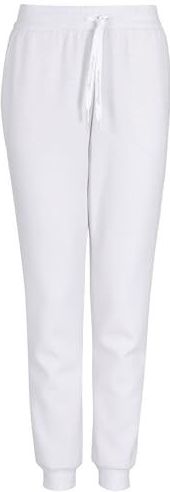 Armani Exchange Essentials voor dames, logo signature, glanzend logo op trekkoord, sweatbroek, wit, S, optic white, S