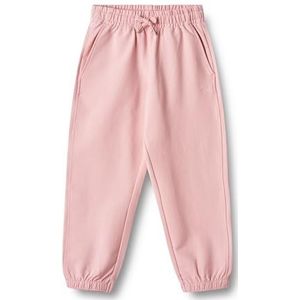 Wheat Sweat Cruz broek voor jongens, GOTS-gecertificeerd, duurzaam, 2037 Sugar Rose, 80 cm