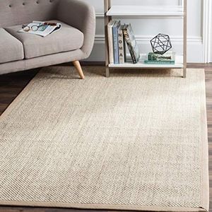 Safavieh Natural Fiber Collection NF143B tapijt, sisal, 60 x 90 cm, marmer/linnen