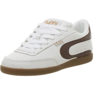 Duffs Gambler2 heren sneakers, maat EU 42,5 (US 9), wit (white), wit, 42.5 EU