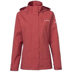 VAUDE Rosemoor Jacket II, regenjas voor dames, waterdicht en ademend, functionele 2-laags outdoorjas, waterkolom 10.000 mm, overgangsjas of fietsjas