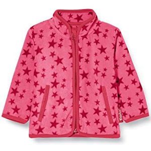 Playshoes Uniseks fleece sterrenjas voor kinderen, roze, 128 cm