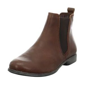 Think AGRAT 3110 Enkellaarzen voor dames, met leren voering, 36,5 EU, espresso 3110, 36.5 EU