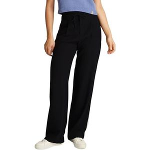 CK JEANS Dames ECOVERO RELAXED RECHTE BROEK J20J225339, zwart (Ck Black), 26W, Zwart (Ck Zwart), 26W
