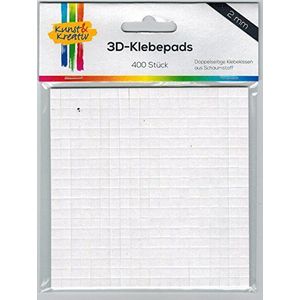 3D-kleefpads (2mm) 400 stuks