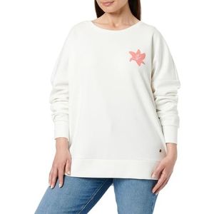 KEY LARGO WSW Weekend Round Sweatshirt voor dames, offwhite (1001), M