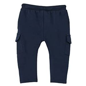 s.Oliver Junior Baby Boys Jersey broek met cargozak, lang, blauw, 74, blauw, 74 cm