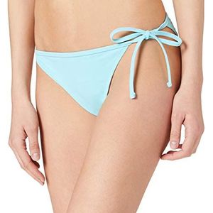 PUMA Womens Swim Side-Tie Bikini Bottoms, Angel Blue, L, Angel Blue, L