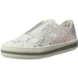 Desigual Dames Funk Lace 1 Sneaker, wit Blanco, 41 EU