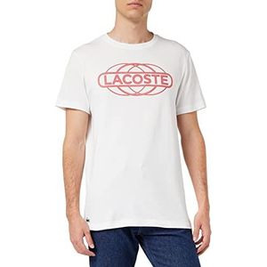 Lacoste Sport T-shirt voor heren, Wit, XS