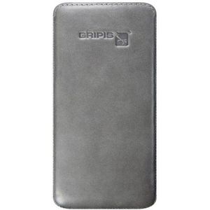 Gripis Leather Case Slider Size 14 voor Samsung Galaxy S3, Galaxy S3 neo, Galaxy S4, lavagrijs