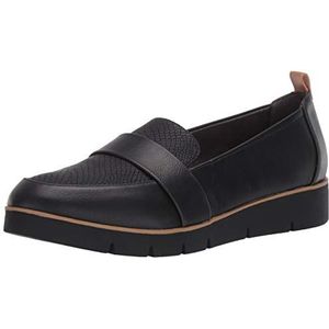Dr. Scholl's Shoes Webster Loafer voor dames, Zwart, 37.5 EU