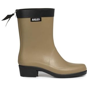 Aigle Myrica Mid regenlaarzen voor dames, muis, 37 EU, Muis, 37 EU