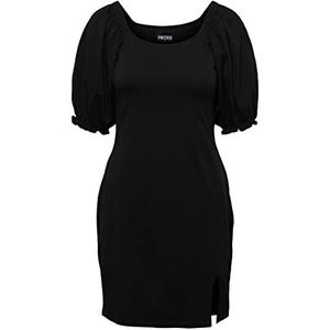 Pieces Vrouwen Pcrass vierkante hals jurk Kac Ar, zwart, M