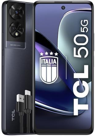 TCL - Mobile 50 - Smartphone - 6,56 inch - 128 GB - 8 GB RAM - 50 MP dubbele hybride camera - Android 14