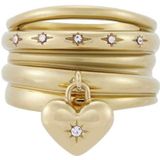 Fossil - Sadie - Dames Ring - Goudkleurig