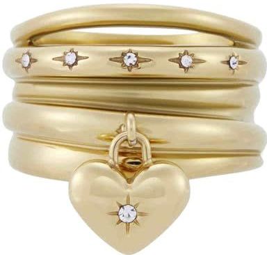 Fossil - Sadie - Dames Ring - Goudkleurig