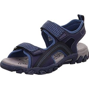 Superfit Jongens Hike Sandalen, 39, blauw 8000, 33 EU