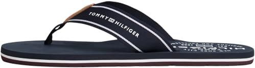 Tommy Hilfiger - Beach Sandal Fm0fm05621 - Teenslippers - Woestijn Hemelsblauw - 47 EU