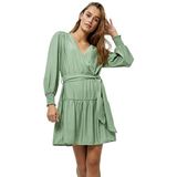 minus - Jurk 'Salmia' - Groen - Jerseyjurken