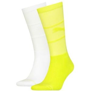 PUMA Unisex volwassen Chill Reversed Crew 2 Pack, helder groen, 35/38 (2 stuks)