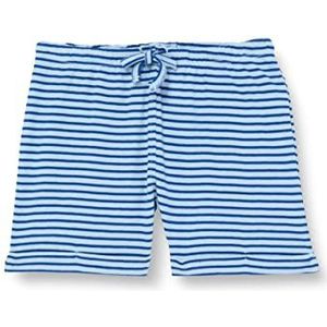 Noa Noa Jongens Boy Basic gestreepte shorts, Art Blue, 0 maanden