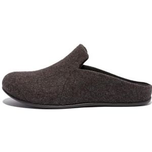 Fitflop Chrissie Ii Haus E01 vilten pantoffels voor dames, Zwart, 36 EU