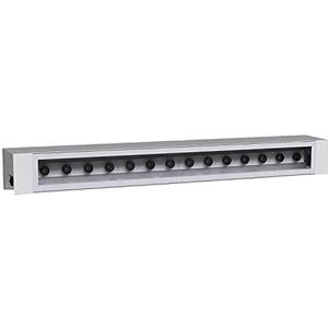 1769 Sicura, LED plafondlamp, CLD, 4000K, 8096lm, 77W, IP66, 154 x 7 x 9 cm, grijs (artikelnummer: 41423800)