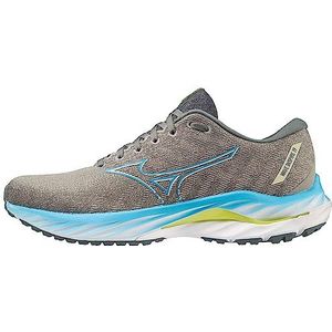 Mizuno Heren Wave Inspire 19 Hardlopen, Ggray Jblue Bolt2neon, 39 EU