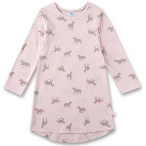 Sanetta Meisjesnachthemd Sleepshirt 100% biologisch katoen, rosé, rosa