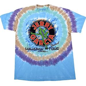 Liquid Blue T-shirt voor heren, batik, XXL