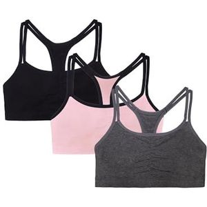 Fruit of the Loom Women's Cotton Pullover Sport Bra