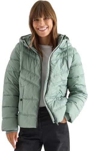 Cecil - Gewatteerd Jack - Groen - Dames