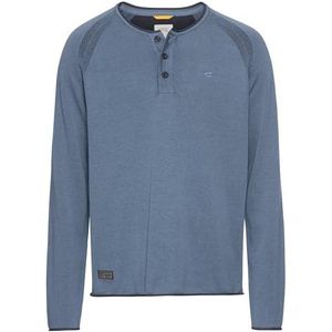 camel active trui 1/1 mouw, denim blue, XXL