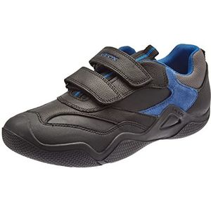 Geox Jr Wader Sneakers voor jongens, blauw, 22 EU