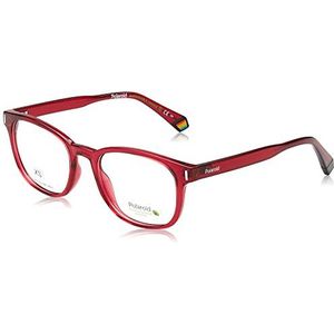 Polaroid Eyeglasses zonnebril, C9A/19 rood, 52 heren, C9a/19 Rood