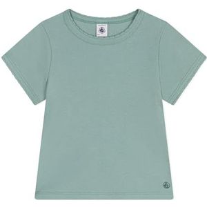 Petit Bateau T-shirt met korte mouwen voor meisjes en jongens, Groen, 6 jaar